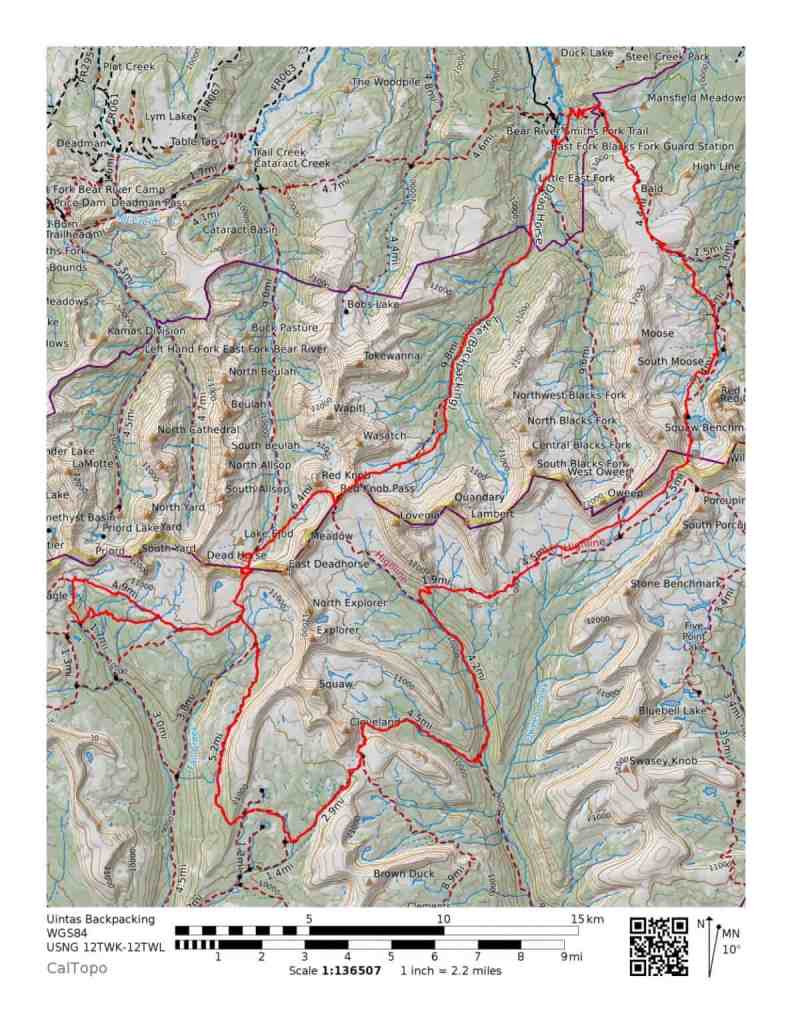 backpacking-loop-in-the-uinta-mountains