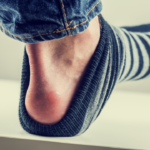 Blister on heel of foot
