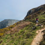 South West Coast Path near Tintagel Cornwall