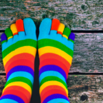 Coloured socks for girls